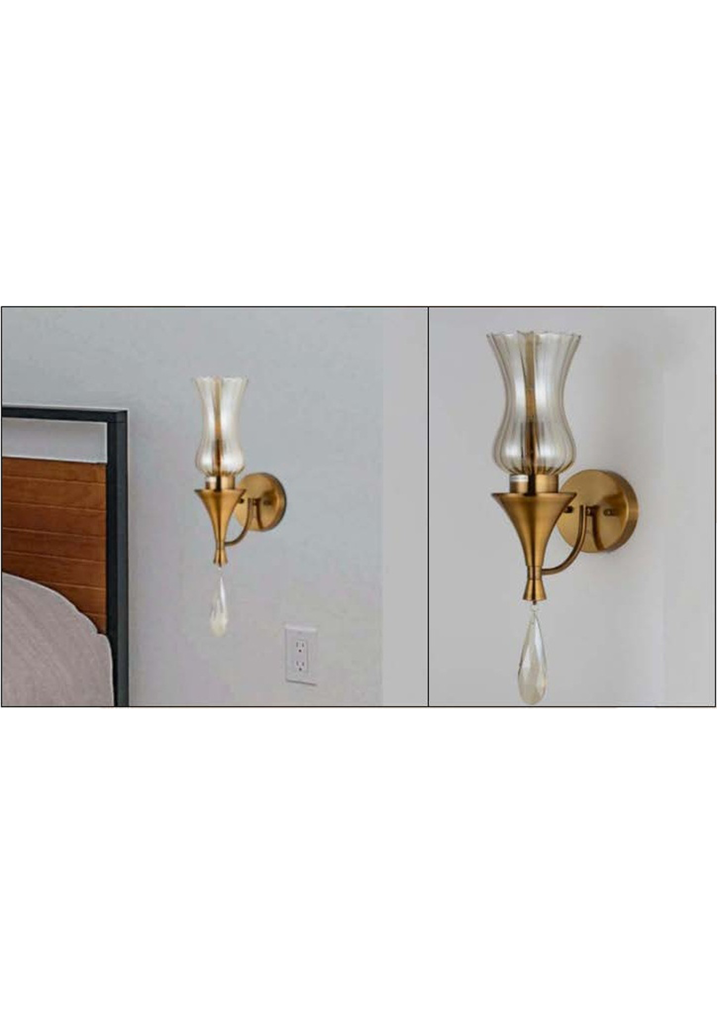 Beyond Lights - Brass Wall Sconce- GL